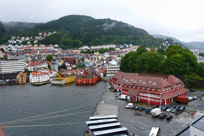 Aanleggen in Bergen
