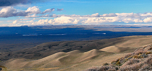 De uitgestrektheid van Patagoni�
