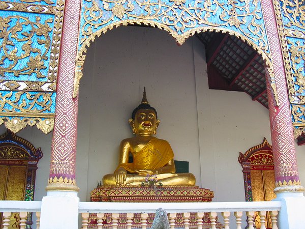 Boeddhabeeld&nbsp;in&nbsp;Wat&nbsp;Chiang&nbsp;Man