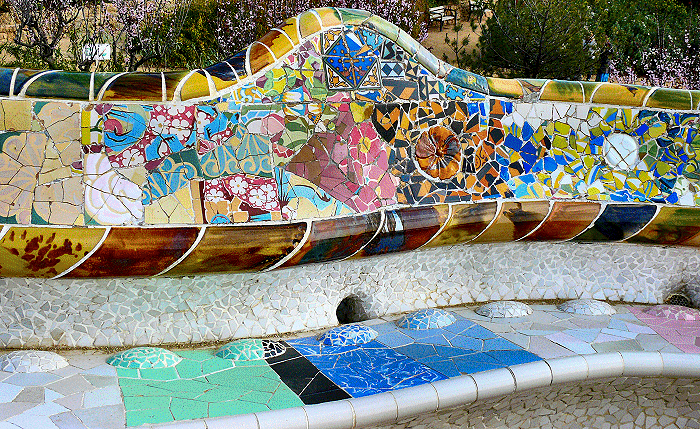 Moza�ek&nbsp;Gaud� - Parc&nbsp;G�ell Barcelona