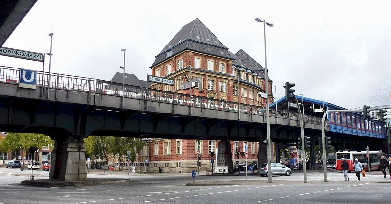 R�dingsmarkt met U-Bahn