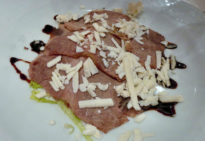 Voorgerecht - roast&nbsp;veal