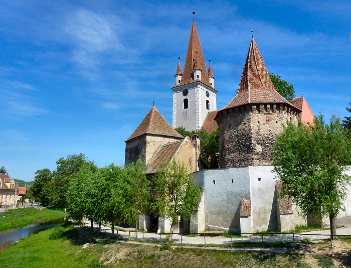 Gefortificeerde kerk in Christian
