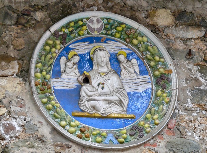 Porta&nbsp;Reale - Maria&nbsp;met&nbsp;Kind en zwaluwnest