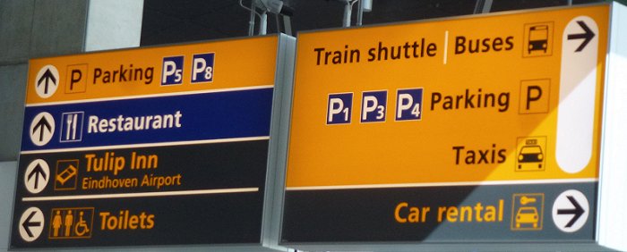 Richting&nbsp;parkeergarage&nbsp;4