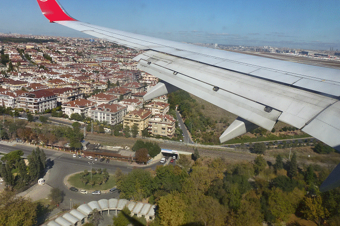 Landing op Istanbul